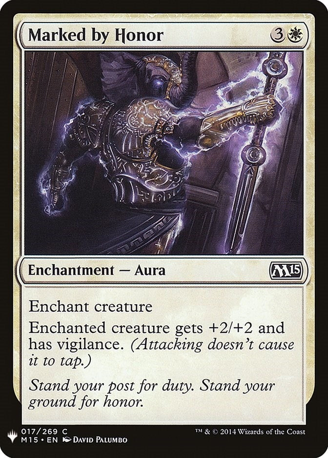 Image for Marked by Honor (17) [The List Reprints] - Magic: The Gathering