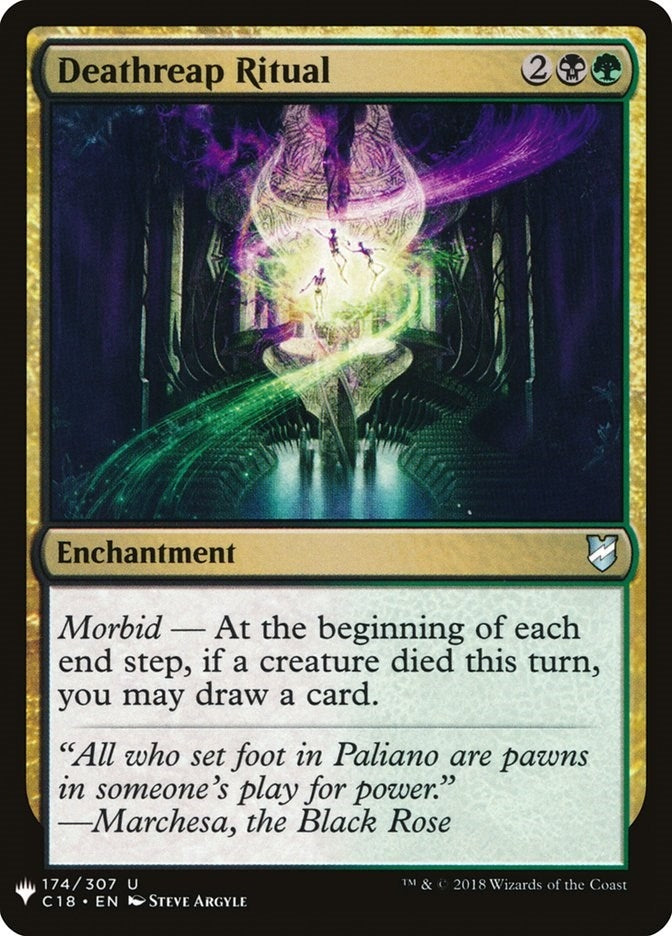 Image for Deathreap Ritual (174) [The List Reprints] - Magic: The Gathering