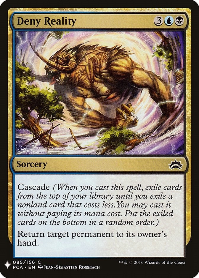 Image for Deny Reality (PCA) (85) [The List Reprints] - Magic: The Gathering