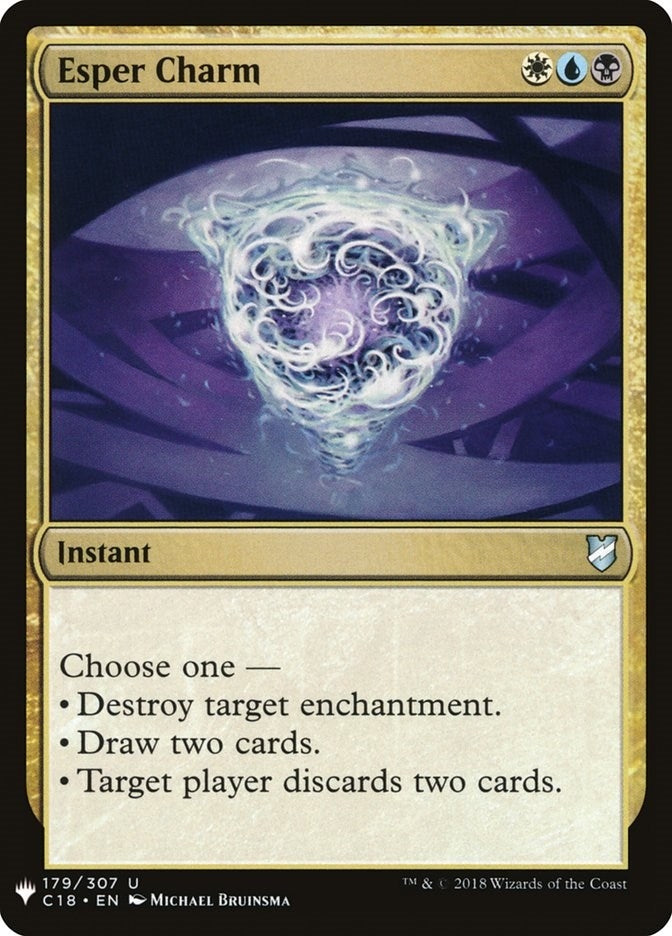 Image for Esper Charm (179) [The List Reprints] - Magic: The Gathering