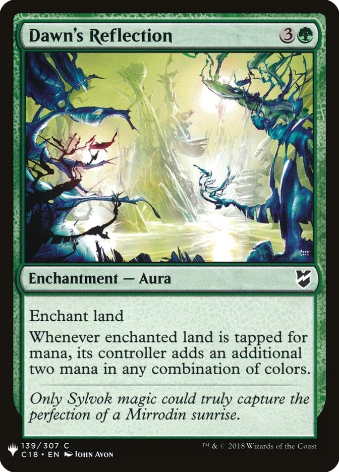 Image for Dawn's Reflection (139) [The List Reprints] - Magic: The Gathering