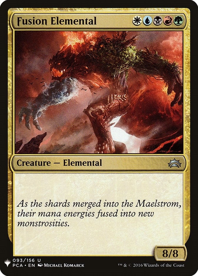 Image for Fusion Elemental (93) [The List Reprints] - Magic: The Gathering