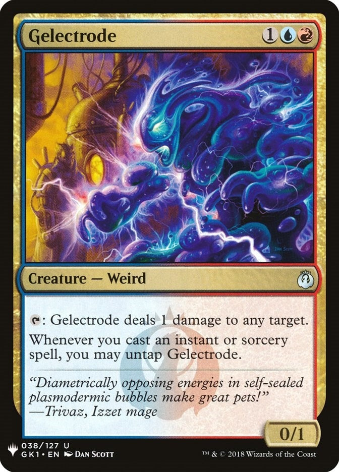 Image for Gelectrode (38) [The List Reprints] - Magic: The Gathering