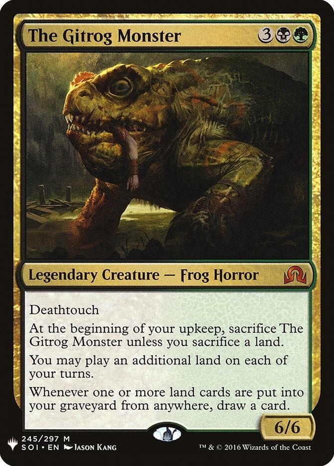 Image for The Gitrog Monster (245) [The List Reprints] - Magic: The Gathering