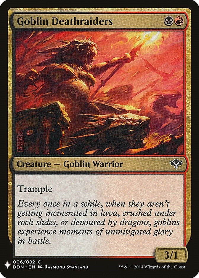 Image for Goblin Deathraiders (6) [The List Reprints] - Magic: The Gathering