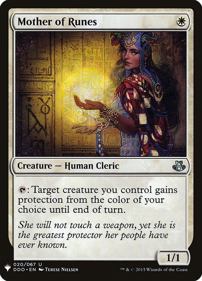 Image for Mother of Runes (DDO) (20) [The List Reprints] - Magic: The Gathering
