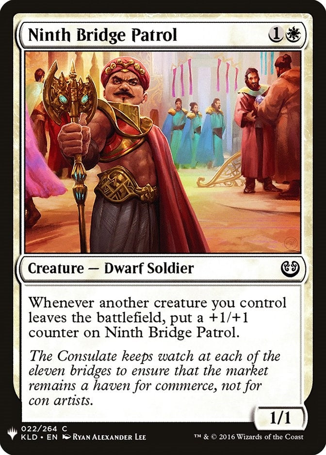 Image for Ninth Bridge Patrol (22) [The List Reprints] - Magic: The Gathering