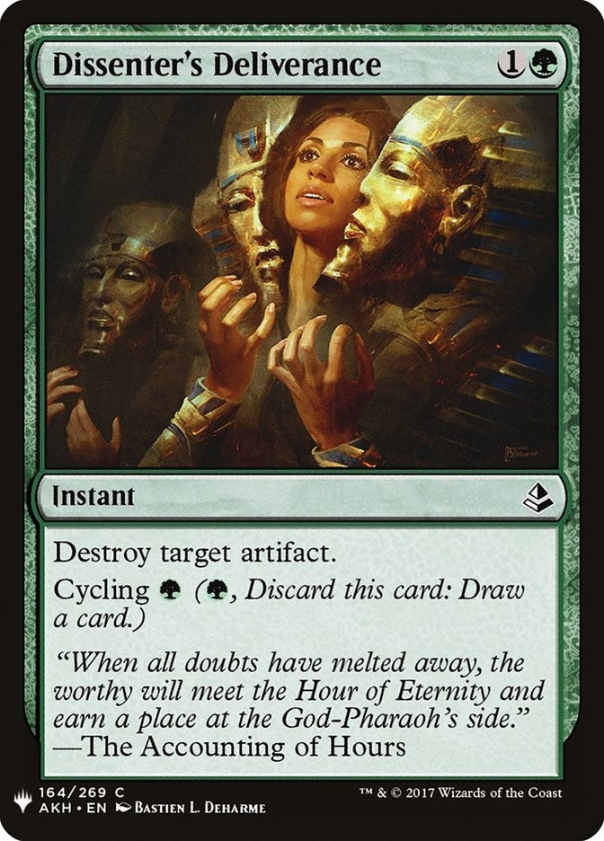 Image for Dissenter's Deliverance (164) [The List Reprints] - Magic: The Gathering