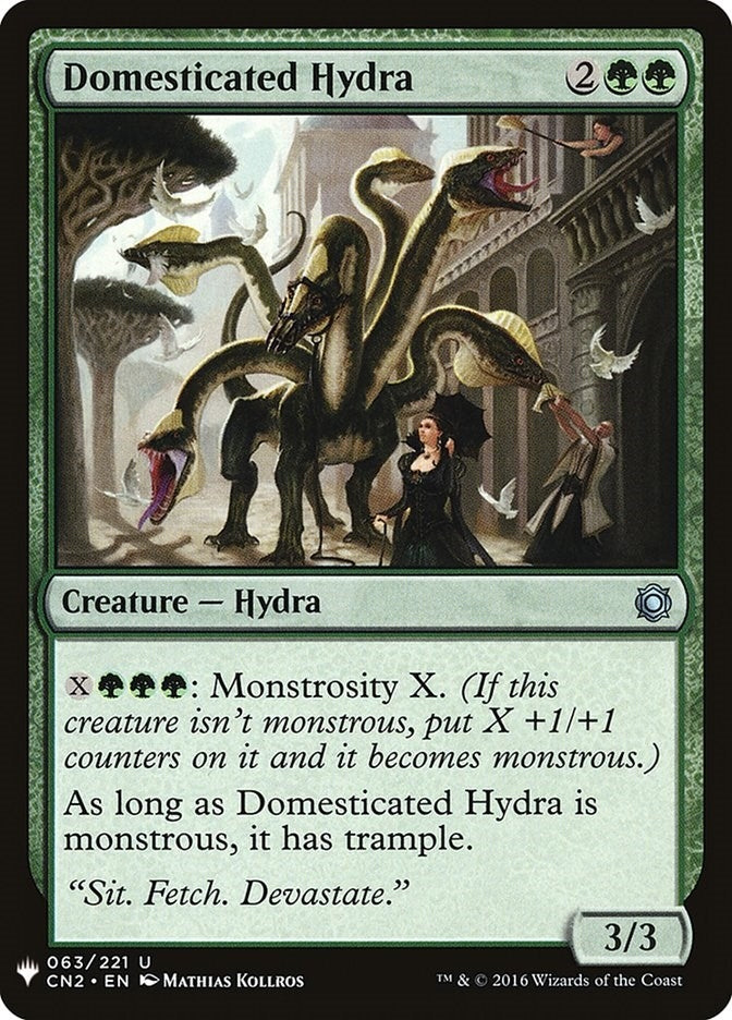 Image for Domesticated Hydra (63) [The List Reprints] - Magic: The Gathering