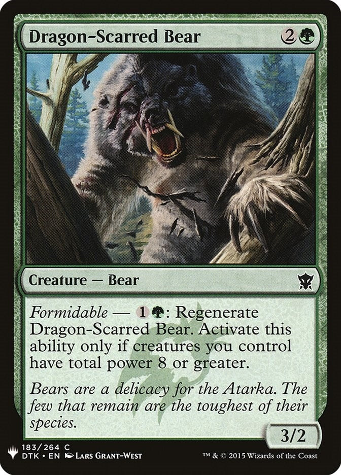 Dragon-Scarred Bear (183) [The List Reprints]