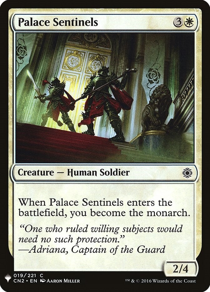 Image for Palace Sentinels (19) [The List Reprints] - Magic: The Gathering