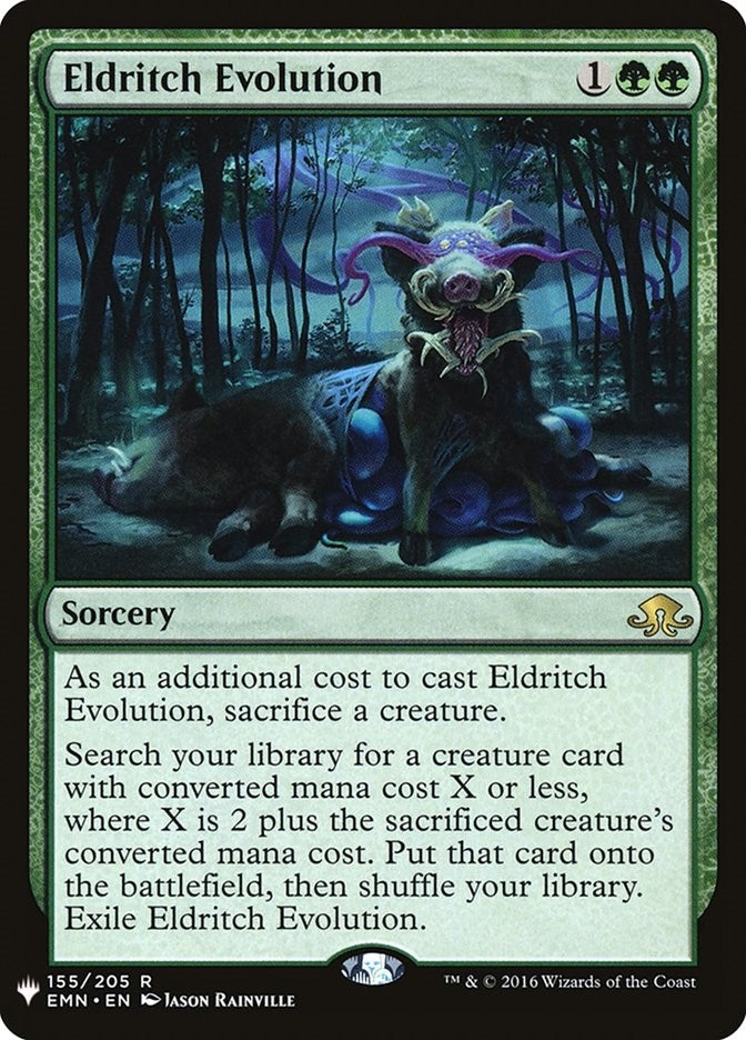Image for Eldritch Evolution (155) [The List Reprints] - Magic: The Gathering