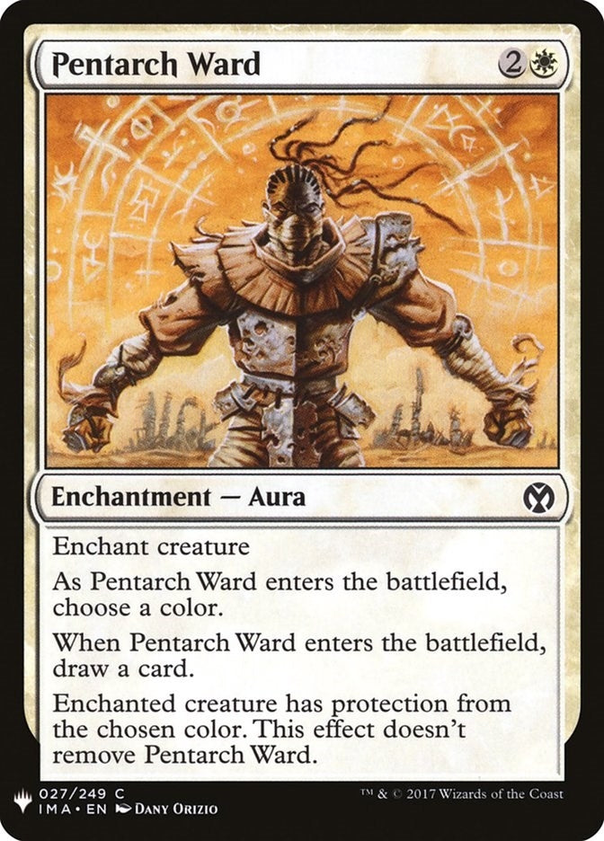 Image for Pentarch Ward (27) [The List Reprints] - Magic: The Gathering