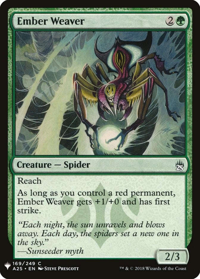 Image for Ember Weaver (169) [The List Reprints] - Magic: The Gathering