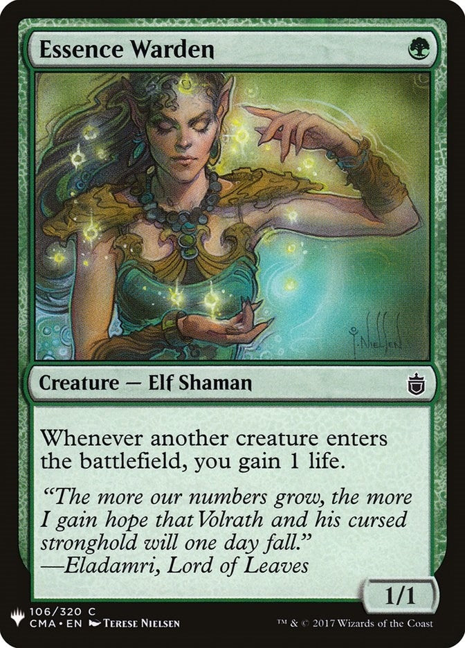 Image for Essence Warden (106) [The List Reprints] - Magic: The Gathering