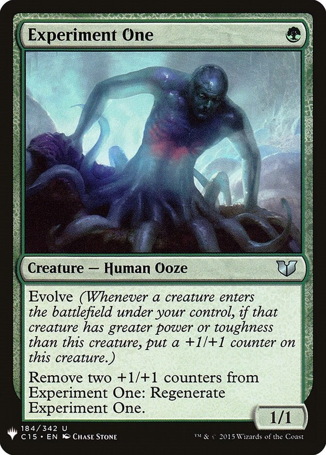 Image for Experiment One (184) [The List Reprints] - Magic: The Gathering
