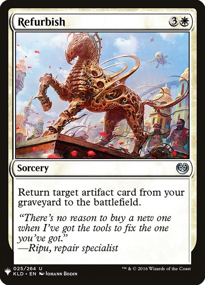Image for Refurbish (25) [The List Reprints] - Magic: The Gathering