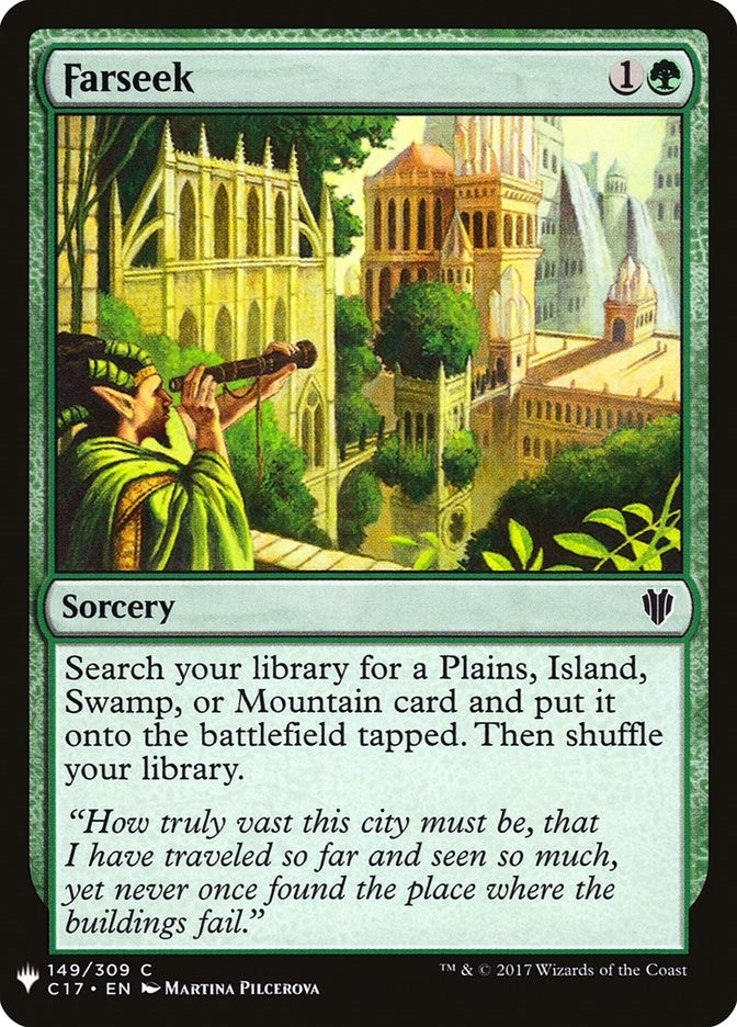 Image for Farseek (C17) (149) [The List Reprints] - Magic: The Gathering