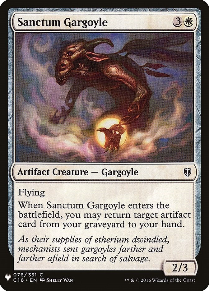 Image for Sanctum Gargoyle (76) [The List Reprints] - Magic: The Gathering