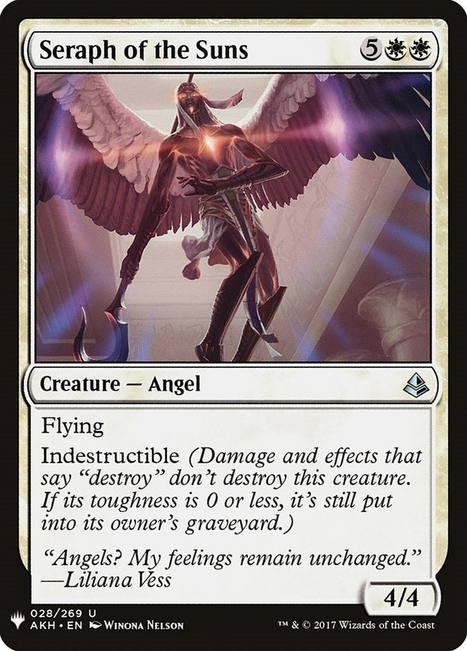 Image for Seraph of the Suns (28) [The List Reprints] - Magic: The Gathering
