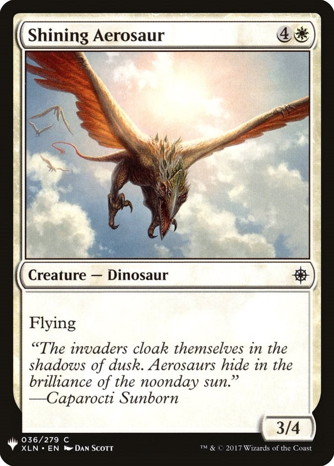 Shining Aerosaur (36) [The List Reprints]