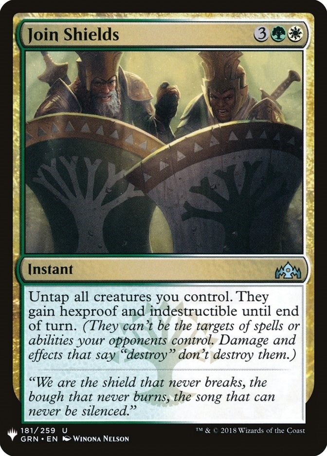 Image for Join Shields (181) [The List Reprints] - Magic: The Gathering