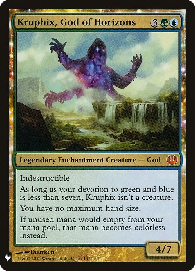 Image for Kruphix, God of Horizons (152) [The List Reprints] - Magic: The Gathering