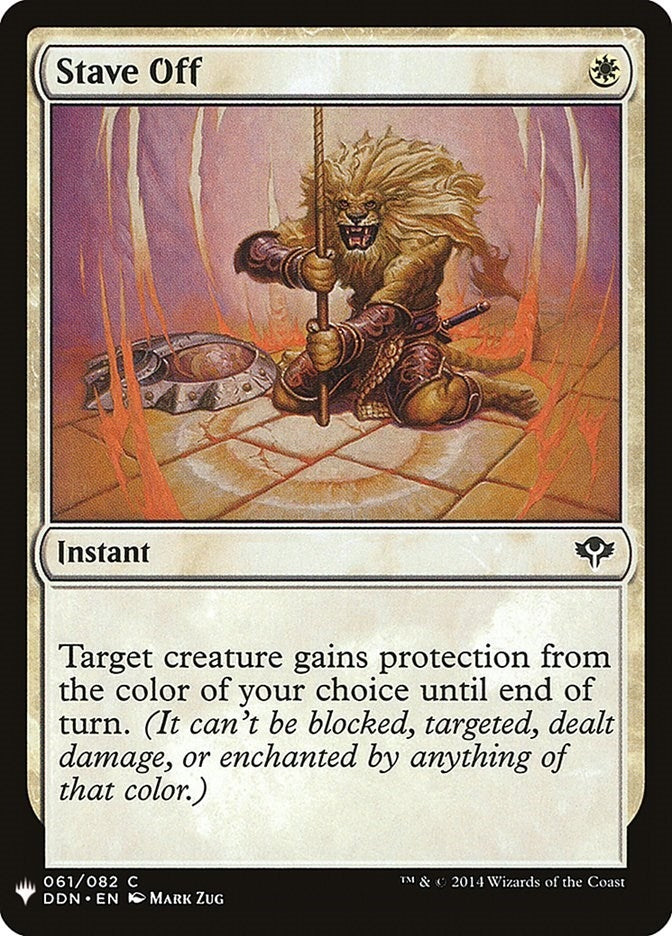 Image for Stave Off (61) [The List Reprints] - Magic: The Gathering