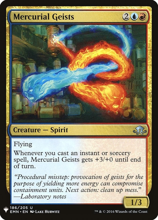 Image for Mercurial Geists (186) [The List Reprints] - Magic: The Gathering