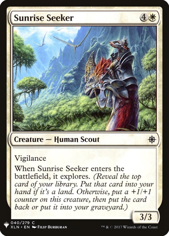 Image for Sunrise Seeker (40) [The List Reprints] - Magic: The Gathering