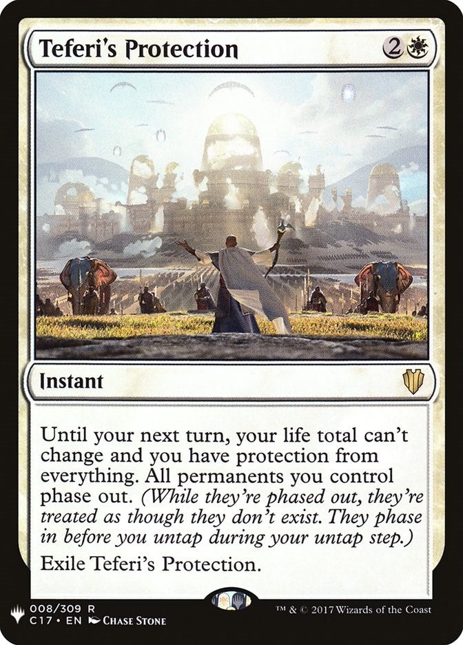 Image for Teferi's Protection (8) [The List Reprints] - Magic: The Gathering