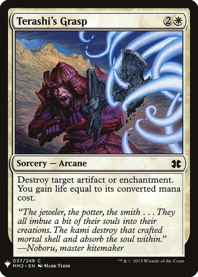 Image for Terashi's Grasp (37) [The List Reprints] - Magic: The Gathering