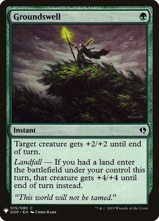 Image for Groundswell (15) [The List Reprints] - Magic: The Gathering