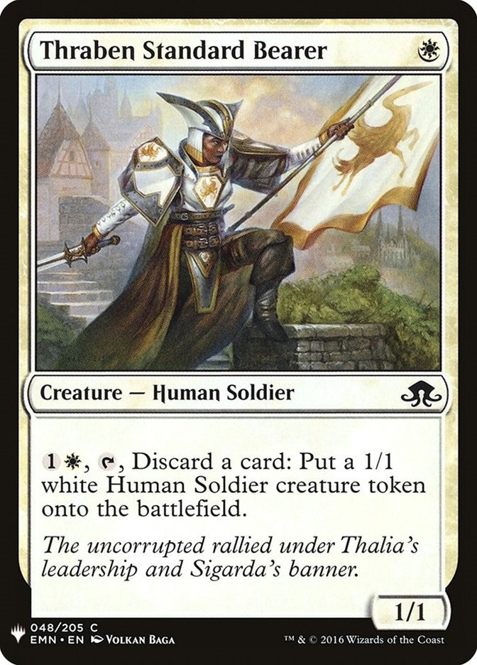 Image for Thraben Standard Bearer (48) [The List Reprints] - Magic: The Gathering