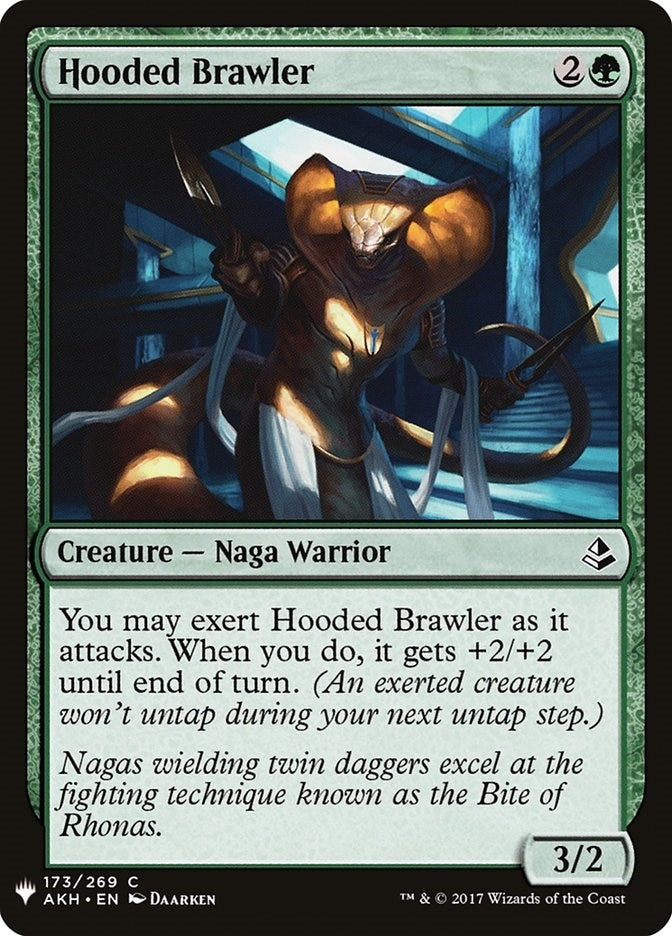 Image for Hooded Brawler (173) [The List Reprints] - Magic: The Gathering