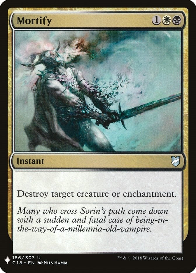 Image for Mortify (C18) (186) [The List Reprints] - Magic: The Gathering