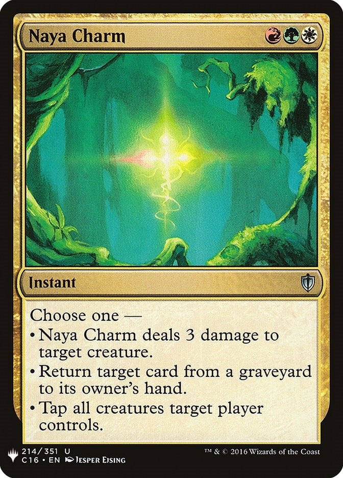 Image for Naya Charm (214) [The List Reprints] - Magic: The Gathering