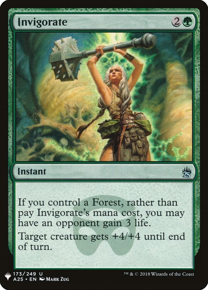 Image for Invigorate (A25) (173) [The List Reprints] - Magic: The Gathering