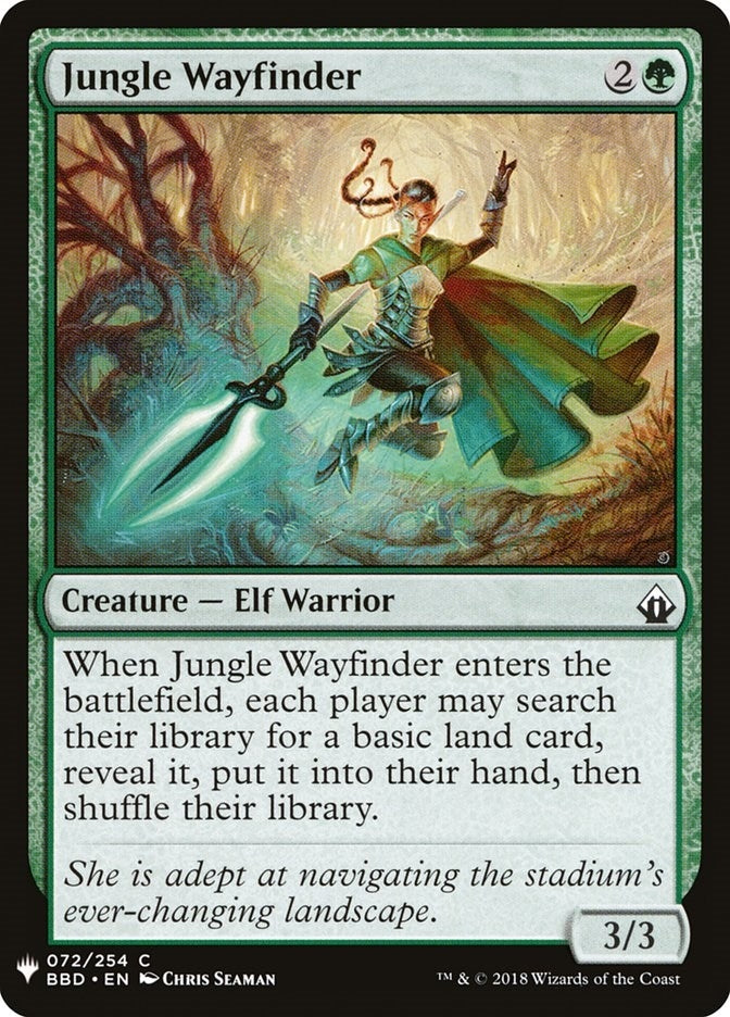 Image for Jungle Wayfinder (72) [The List Reprints] - Magic: The Gathering
