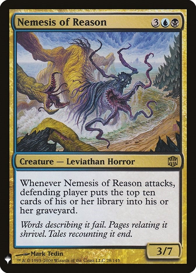 Image for Nemesis of Reason (28/145) [The List Reprints] - Magic: The Gathering