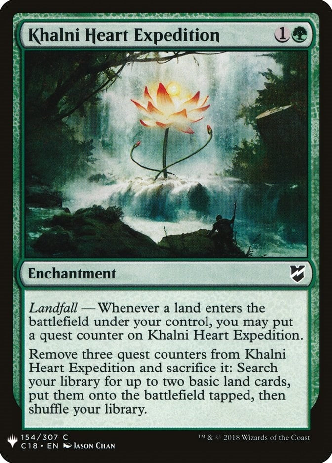 Image for Khalni Heart Expedition (154) [The List Reprints] - Magic: The Gathering