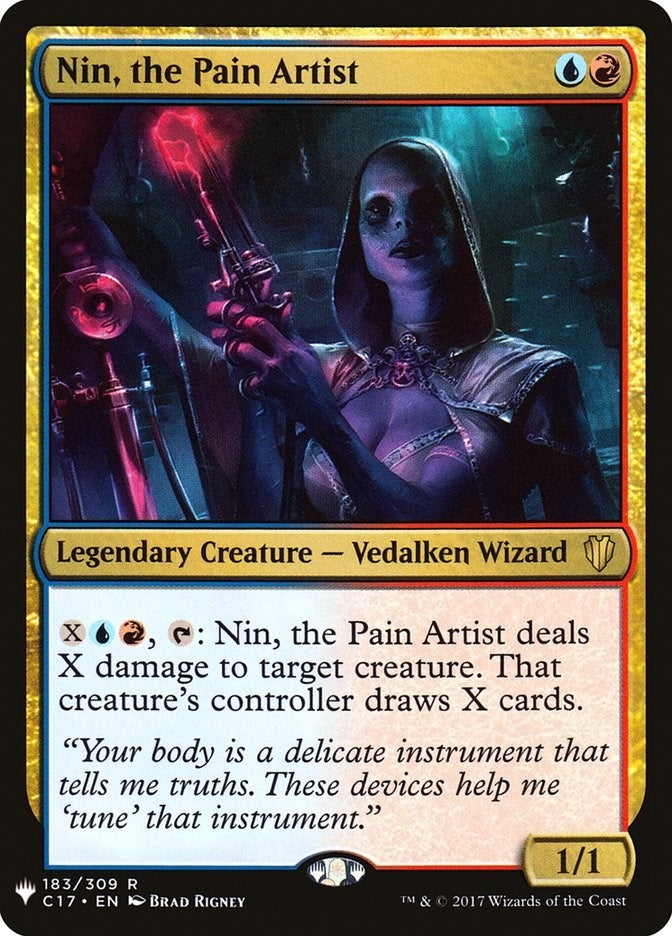 Image for Nin, the Pain Artist (183/309) [The List Reprints] - Magic: The Gathering
