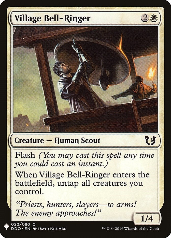 Image for Village Bell-Ringer (22) [The List Reprints] - Magic: The Gathering