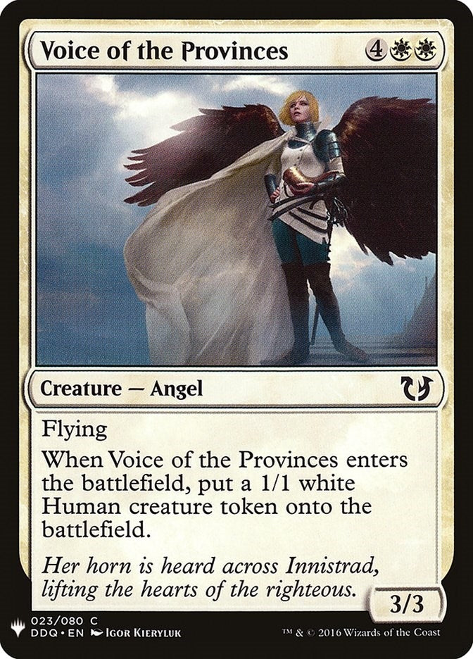Image for Voice of the Provinces (23) [The List Reprints] - Magic: The Gathering