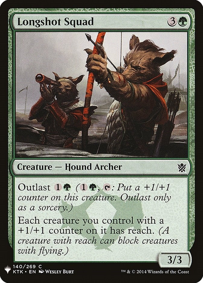 Image for Longshot Squad (140) [The List Reprints] - Magic: The Gathering