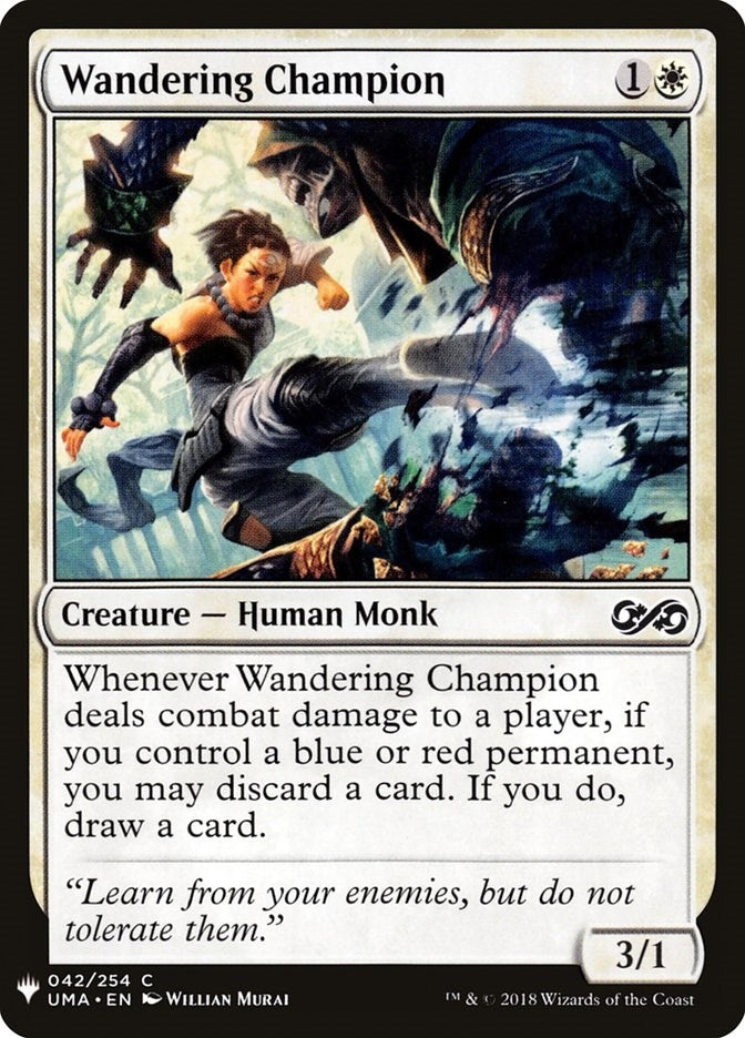 Image for Wandering Champion (42) [The List Reprints] - Magic: The Gathering