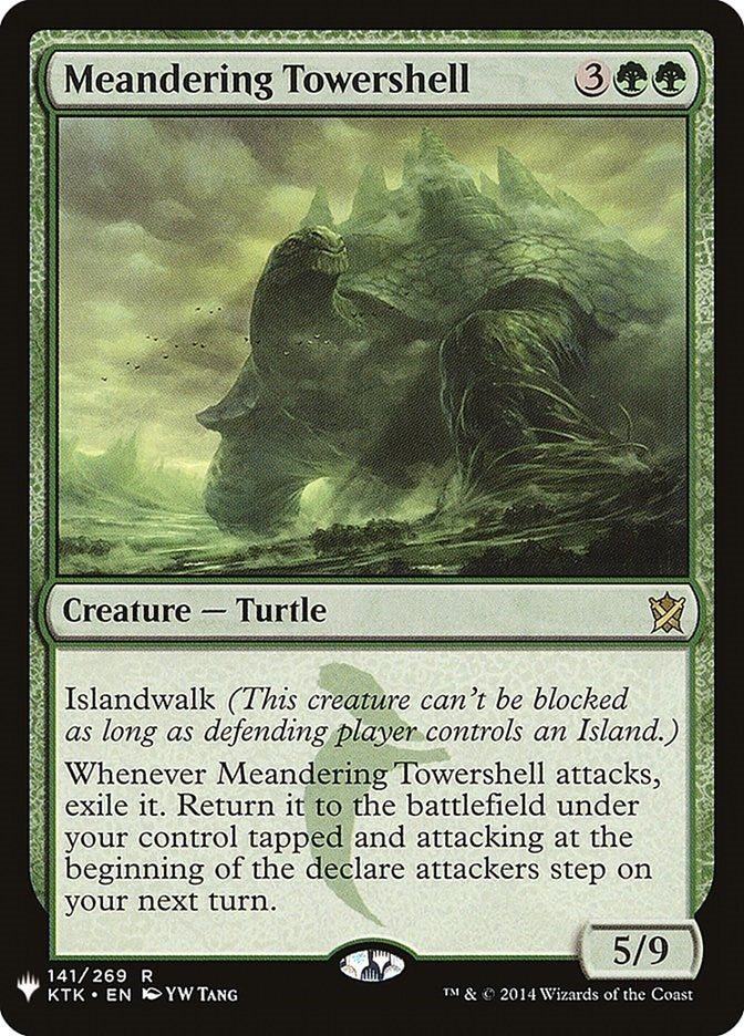 Image for Meandering Towershell (141/269) [The List Reprints] - Magic: The Gathering