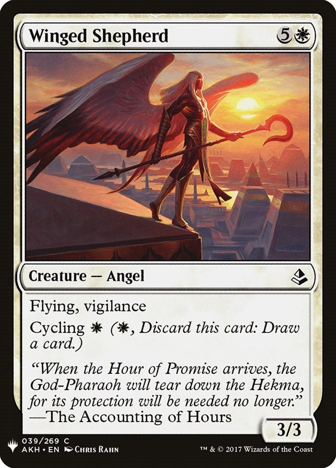 Image for Winged Shepherd (39) [The List Reprints] - Magic: The Gathering