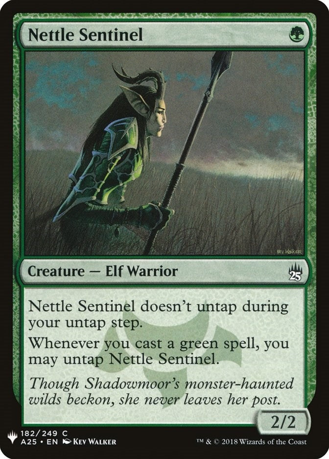 Image for Nettle Sentinel (182) [The List Reprints] - Magic: The Gathering