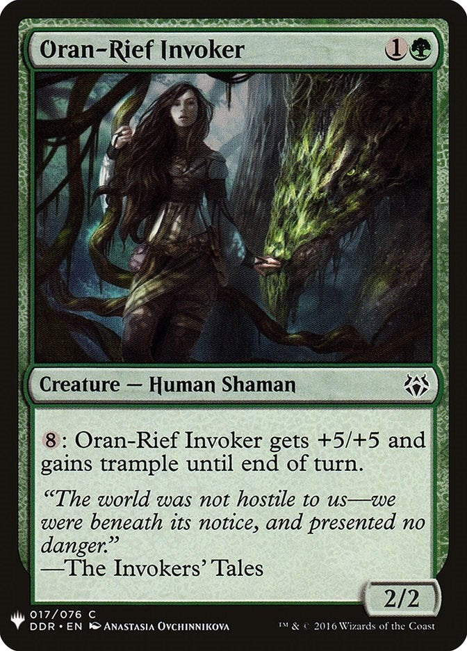 Image for Oran-Rief Invoker (17) [The List Reprints] - Magic: The Gathering